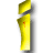 A yellow animated contact sheet icon with two frames showing a running stick figure and scattered gray letters on white background.
