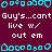 Pixelated cyan and white text and symbols on a dark purple background with repeated phrases and decorative borders.