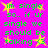 Bright pink background with green text reading "im single so.. if ur single we should be talking" and yellow starbursts, animated to pulse.