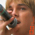 A 3x3 contact sheet of a single animated icon showing a person holding a microphone with subtle facial expression changes across frames.