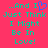 A static pixel art image with a bright pink background displays teal text reading ...And I Just Think I Might Be In Love! alongside a blue heart symbol.