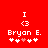 Red background displays white text and symbols with two heart variations; left side shows pink hearts in third position, right side shows pink hearts in fourth position.