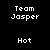 Static image with black background displaying three of pixelated text and a partial photo on the right
