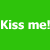 Green background with white text reading 'Kiss me!Im Irish n Feelin' and multiple instances of 'LUCKY!' in various orientations.