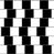 Black and white checkered pattern with straight lines, text stating 'all lines in this picture are straight', and attribution to aimicons.net.