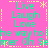 Pixelated text and symbols on a bright pink background with green and yellow elements.