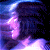 A 2x2 contact sheet of four animated frames showing a person with long hair in purple lighting, a drum kit performance scene, and text reading "John Bonham" on a blue background.
