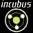 Static pixel art icon featuring the word 'incubus' above a stylized atomic model with green and white elements on black background.