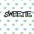 Pixelated text phrases on a patterned background with partial stick figure, static image.