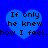 Four identical blue heart-shaped icons with black text reading "If only he knew how I feel..how I feel." on a solid blue background.