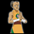 Pixelated 48x48 buddy icon featuring a yellow running figure with green accents and blue eyes, alongside stylized text reading "Anime IM" and "com" on black background.