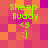 Green text 'sheep Buddy <3 :)' on a pixelated orange and magenta checkered background with four identical positions