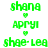 Green pixelated text and heart symbols arranged in three on a white background, with visible animation changes between observations