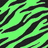 Green background with black diagonal stripes in a pixelated pattern.