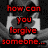 A black-and-white image of hands holding two heart-shaped objects with red text overlaid, transitioning from one phrase to another.