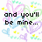 Pixelated text and pastel heart shapes on a white background with yellow accents.