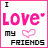 Character icons for AIM, MSN, MySpace and Yahoo