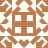 Brown and white pixelated icon with central grid of four squares surrounded by decorative swirls and a heart shape at the bottom.