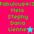 Green text lists names over colored backgrounds with a star icon changing color between frames.