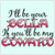 Pixelated text on light background reads "I'll be your BELLA if you'll be my EDWARD" with red and gray lettering.
