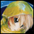 A pixelated anime-style character with blonde hair and a yellow helmet on the left, next to stylized text reading "Anime IM" above "com" on a black background.