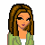 Pixel art collage of character parts and text labels with green 'Jen', orange 'Rach', red 'BP 4 life' in blocky fonts on white background.