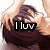 Four- shows hands gripping dark fabric with text overlays: "I luv", "My Master", "Of all that is", and "Tasty"