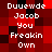 Pixelated text on a red and dark red checkered background with white lettering.