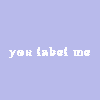 A static image with a light purple background featuring repeated text phrases and a small blue-toned guitar image.