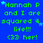 Blue background with green text reading "Hannah P and I are squared 4 life!!! <33 her!" and small light blue stars scattered throughout.