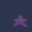 Purple star shapes arranged in a on dark blue background with partial white overlay
