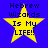 Yellow star with dark blue text "Hebrew Wizards Is My LIFE!" on solid blue background, four identical static frames displayed in a