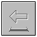 twelve pixel-art button states showing a left-pointing arrow in various shades of gray and red, with some frames displaying pressed or highlighted effects