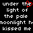 Black background with white pixelated text arranged in two , one featuring a red heart symbol replacing the 'e' in 'the'