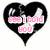 Four black heart-shaped icons with white wing outlines and pink text, arranged in a on white background