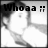 A black-and-white animated icon shows a person with dark hair in four , with text changing