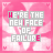 Pixelated pink and white icon with text 'WE'RE THE NEW FACE OF FAILURE' over heart shapes, showing animation changes in letter colors and small red X marks.