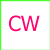 A four- displays text elements: 'CW' in pink, '4 Life' in green, and 'Christmas Session' in pink