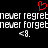 Red pixelated heart above white text on black background, with repeated phrases and symbols.