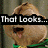 Animated sequence showing a cartoon character with light brown fur, green shirt, and open mouth across three with text overlays