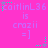 A bright pink background displays repeated text and star symbols in a pattern with alternating star colors