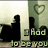 Pixelated static image with black silhouettes, green text, and a heart symbol on a light background.