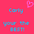 Pixelated text and heart symbol on bright pink background with cyan lettering.