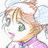 A 48x48 pixel buddy icon featuring a cartoon character with light brown hair and green eyes on the left, paired with text reading "Anime IM" and "com" on a black background to the right.