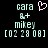 Pixelated text and symbols on black background with one frame showing a pink heart icon.