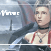 A character with short blonde hair wears a black choker, red straps, and a necklace against a cloudy sky background.