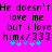 Pixelated text on bright pink background with blue and purple star-like symbols below.