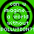 Green background with four identical circular patterns containing white text reading "can u imagine... a world without POLLUTION?!POLLUTION?!", each pattern has black concentric rings.