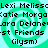 Static image with four identical green spiral patterns on light blue background, each containing repeated text in black pixelated font.