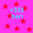 A static image with a bright pink background covered in red stars, featuring cyan text reading '<333 ben' repeated four times.